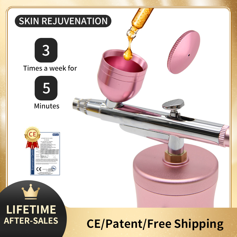 Airbrush Kit With Mini Compressor - 미니 에어 브러시 나노 산소 압력
