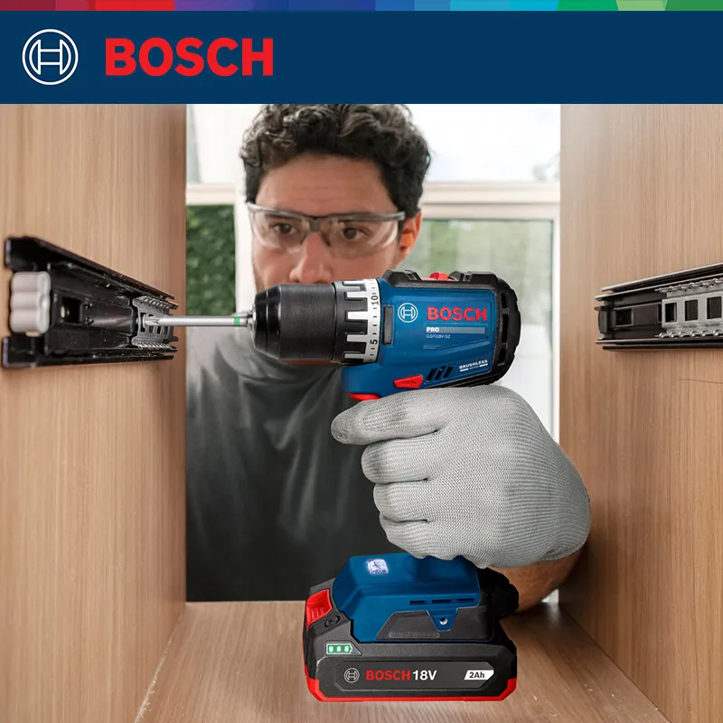 Brushless Cordless Electric Drill 18V - 보쉬 GSR 18V-52 PRO 무선 드릴